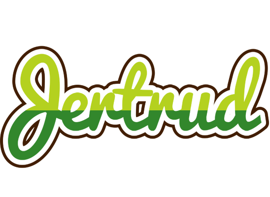 Jertrud golfing logo