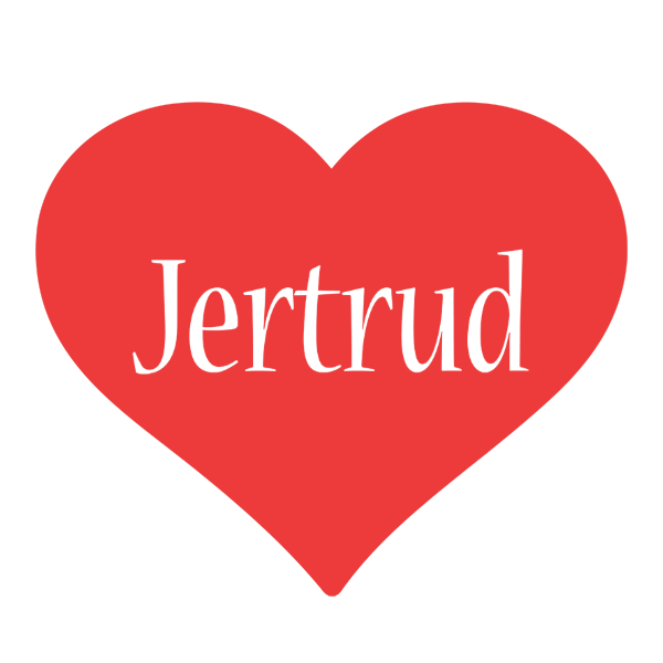Jertrud love logo
