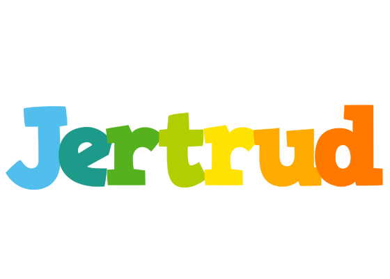 Jertrud rainbows logo