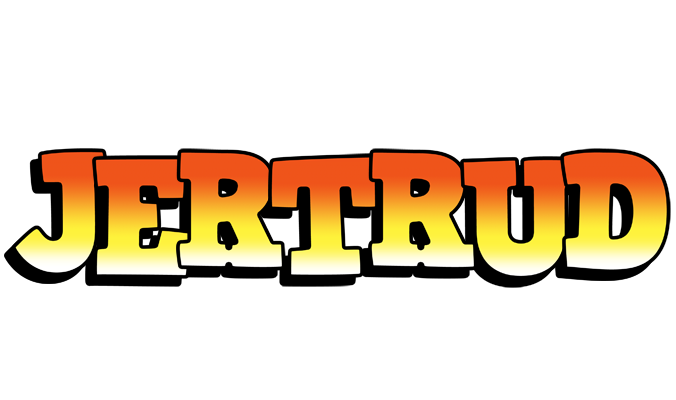 Jertrud sunset logo