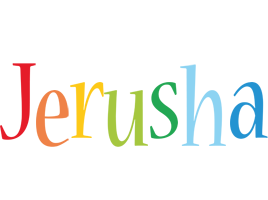 Jerusha birthday logo