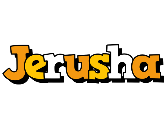 Jerusha cartoon logo