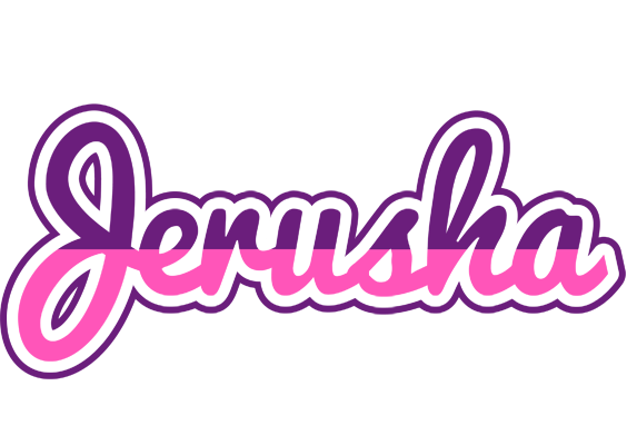Jerusha cheerful logo