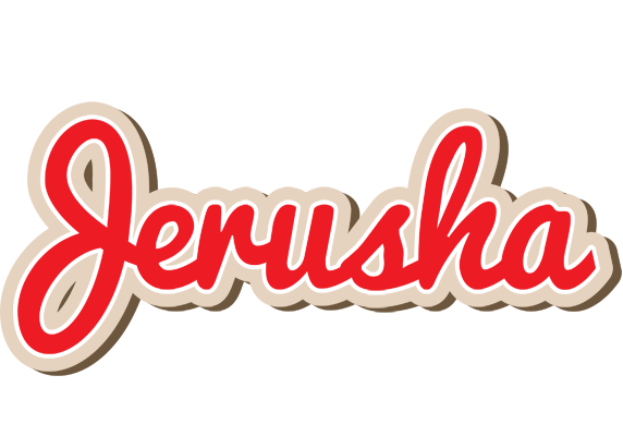 Jerusha chocolate logo