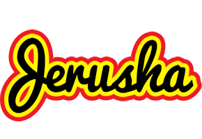 Jerusha flaming logo