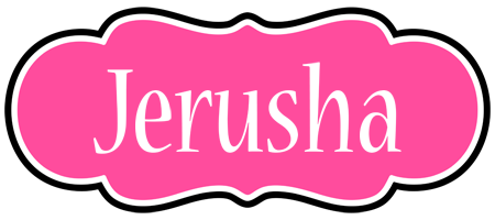 Jerusha invitation logo