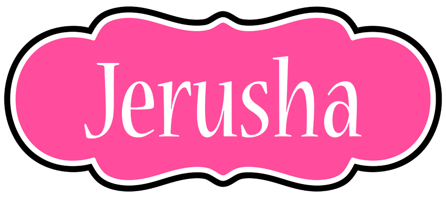 Jerusha invitation logo