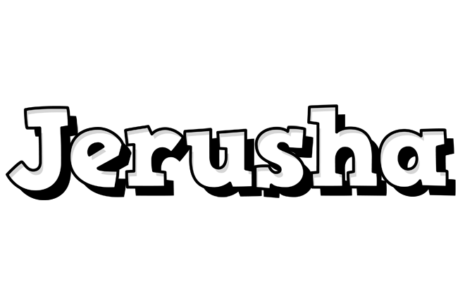 Jerusha snowing logo