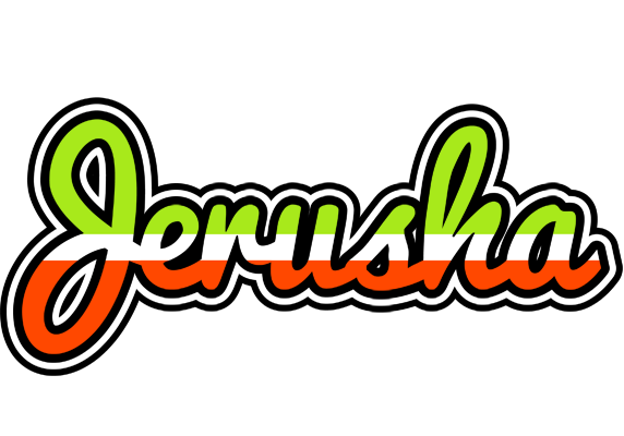 Jerusha superfun logo