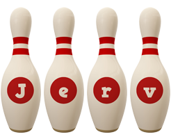 Jerv bowling-pin logo