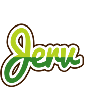 Jerv golfing logo