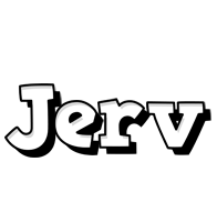 Jerv snowing logo