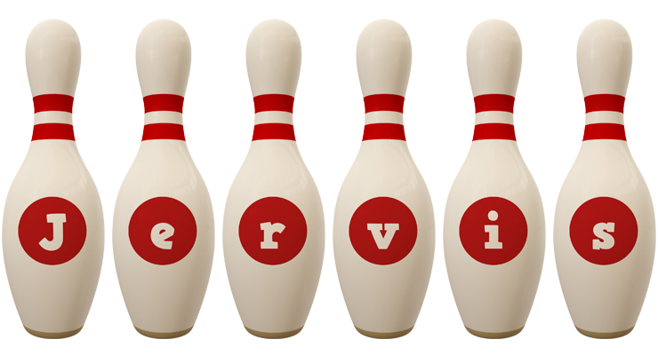 Jervis bowling-pin logo