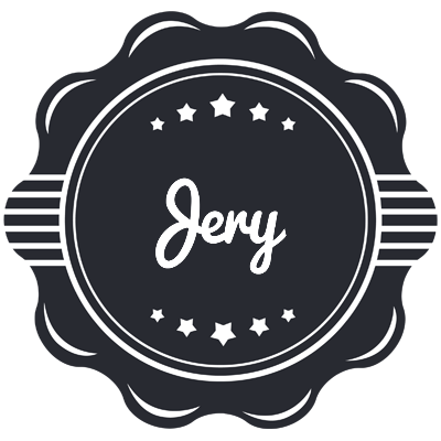 Jery badge logo