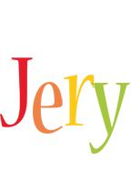 Jery birthday logo