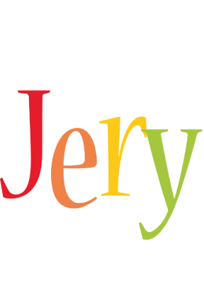 Jery birthday logo