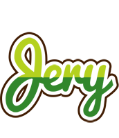 Jery golfing logo