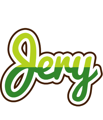 Jery golfing logo