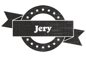 Jery grunge logo