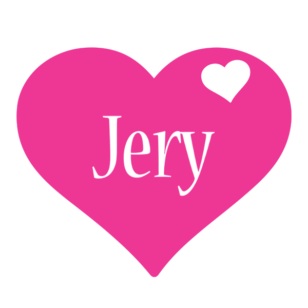 Jery love-heart logo
