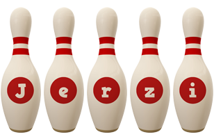 Jerzi bowling-pin logo