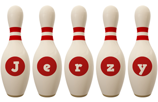 Jerzy bowling-pin logo