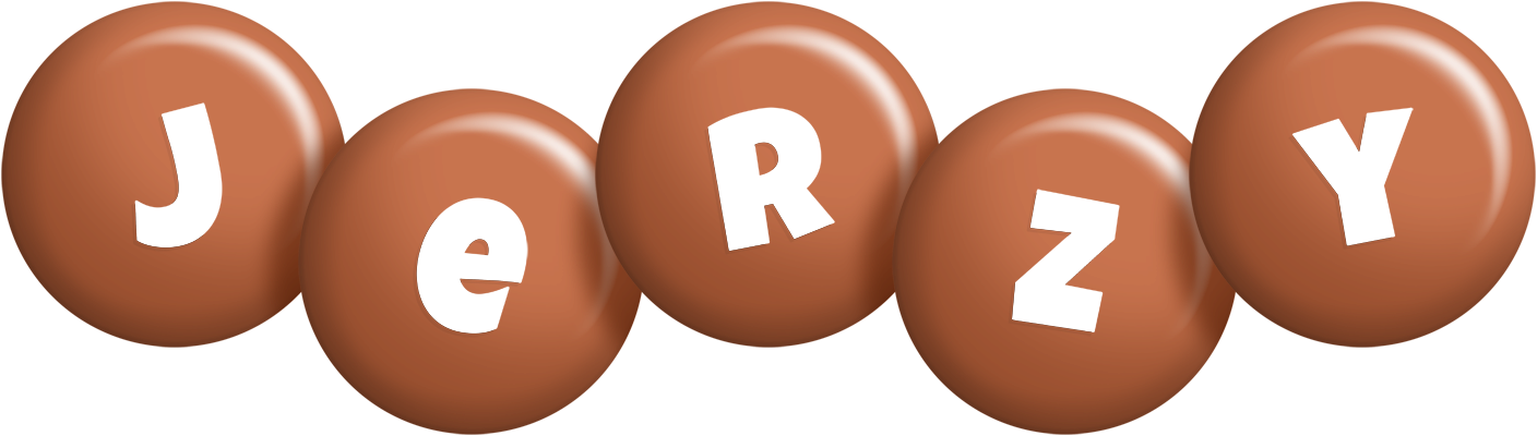 Jerzy candy-brown logo