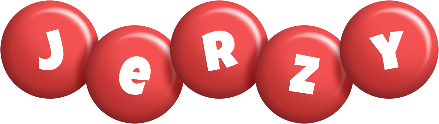 Jerzy candy-red logo