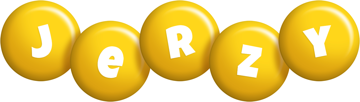 Jerzy candy-yellow logo
