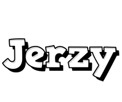 Jerzy snowing logo