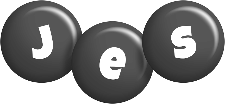 Jes candy-black logo