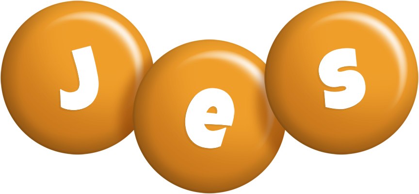 Jes candy-orange logo