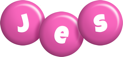 Jes candy-pink logo