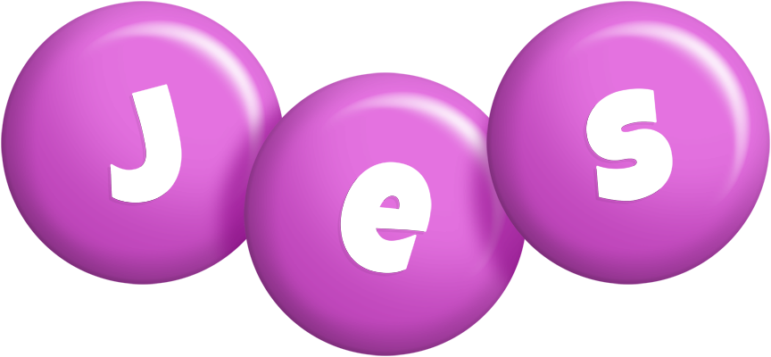 Jes candy-purple logo