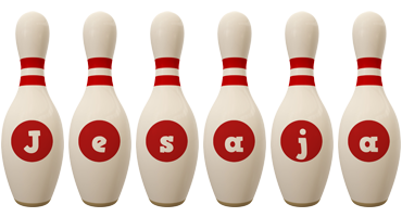 Jesaja bowling-pin logo