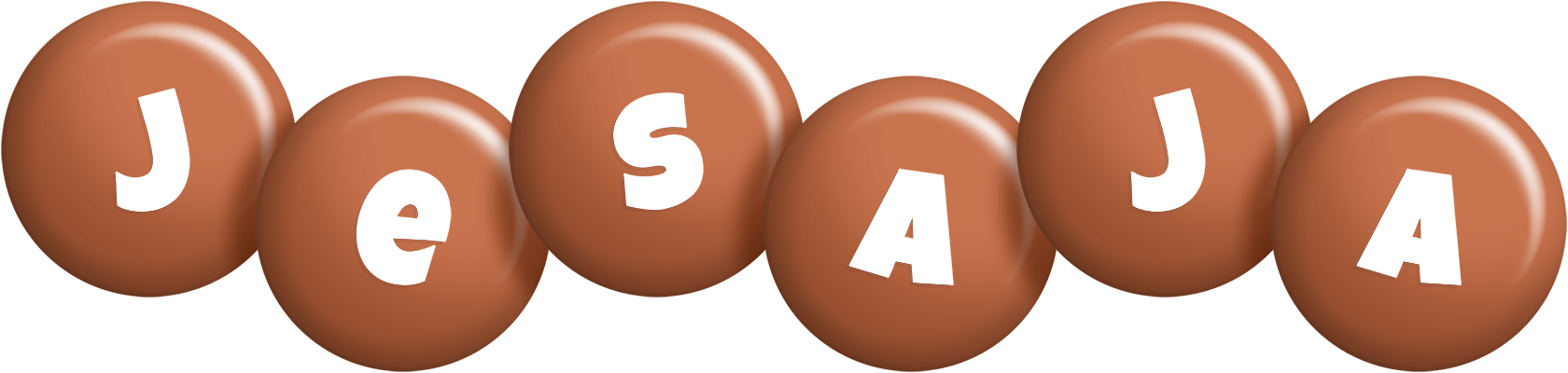 Jesaja candy-brown logo