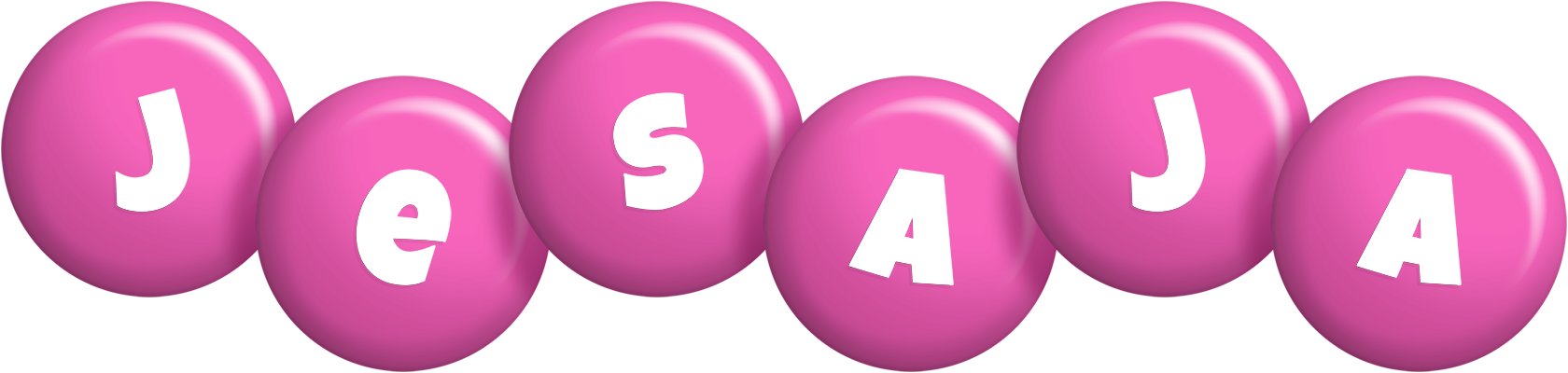 Jesaja candy-pink logo