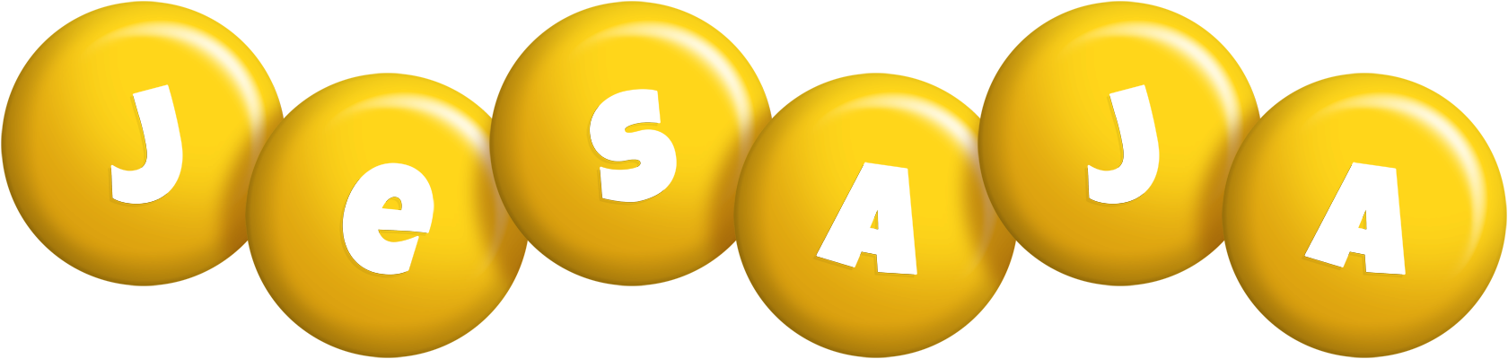 Jesaja candy-yellow logo