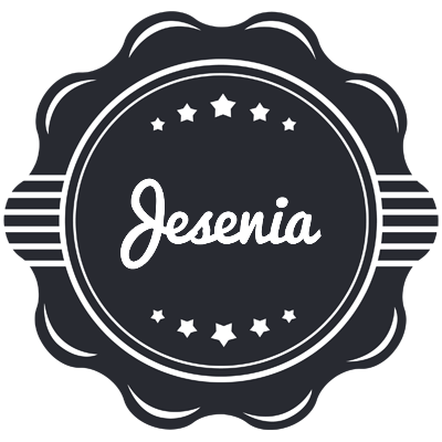Jesenia badge logo
