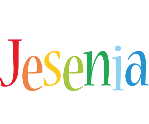 Jesenia birthday logo