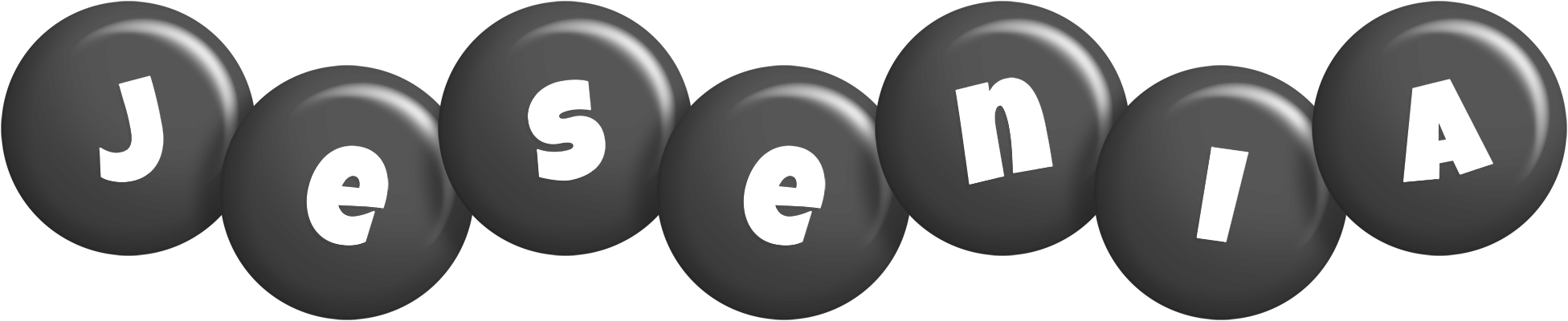 Jesenia candy-black logo
