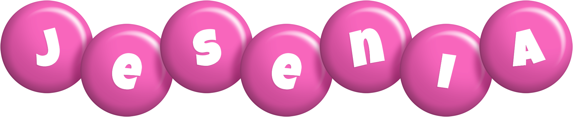 Jesenia candy-pink logo