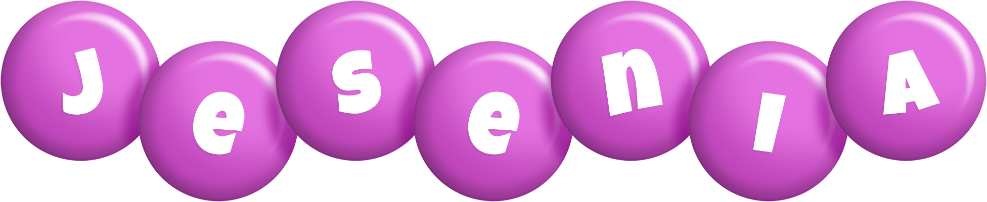 Jesenia candy-purple logo
