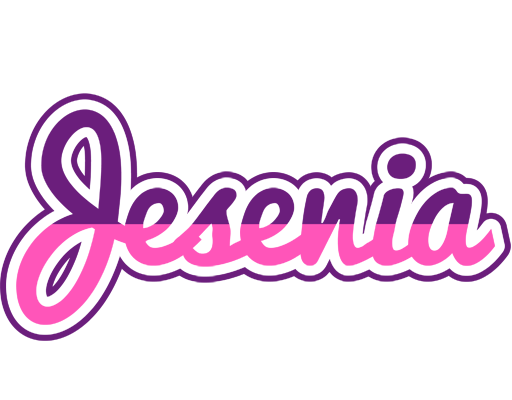 Jesenia cheerful logo