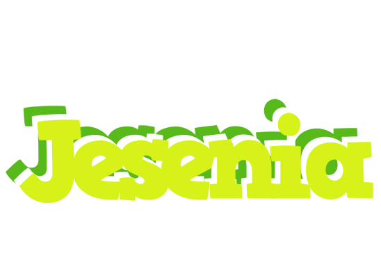 Jesenia citrus logo