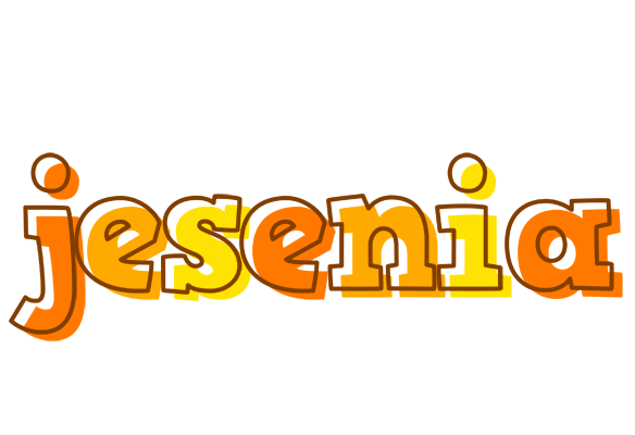 Jesenia desert logo