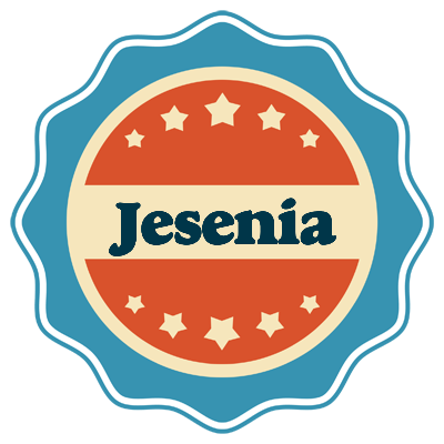 Jesenia labels logo