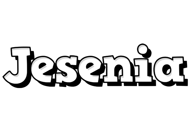 Jesenia snowing logo