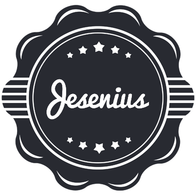 Jesenius badge logo