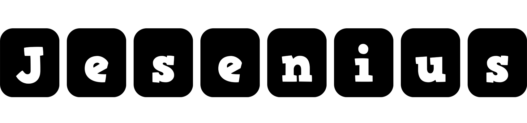 Jesenius box logo
